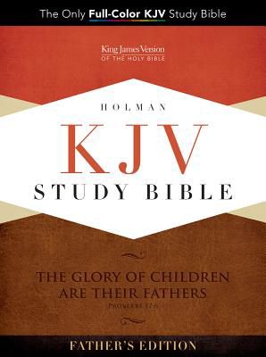 KJV Study Bible, Father’s Edition Black/Tan LeatherTouch